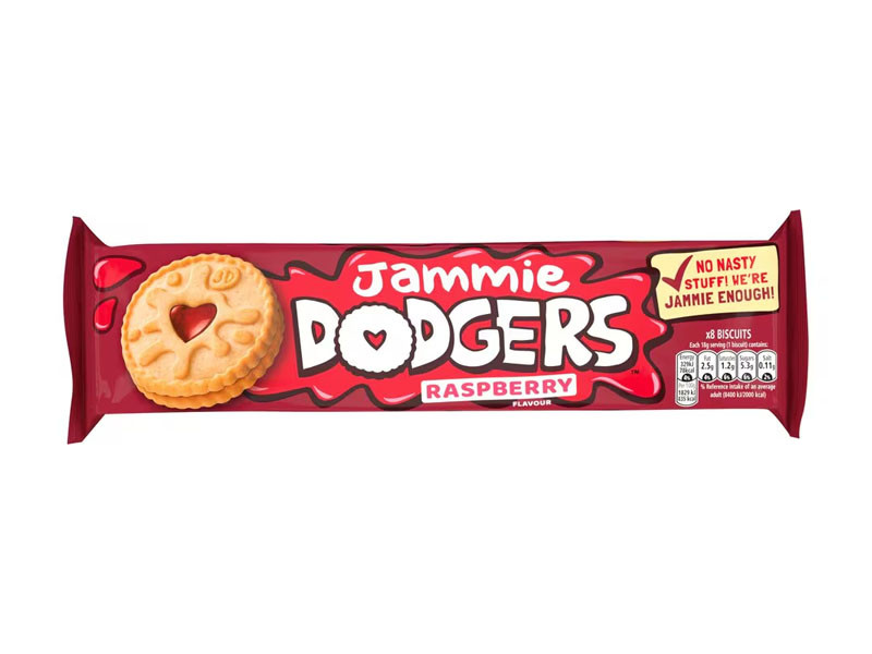 Jammie Dodgers Raspberry Flavour (140g)