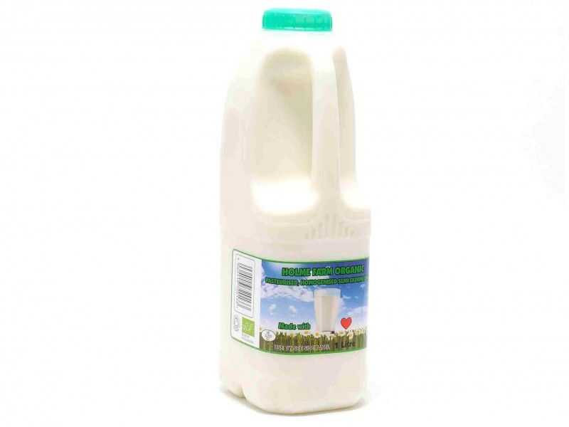 1 Litre Organic Semi Skimmed Milk | Fresh Milk | Milk Deliveries ...