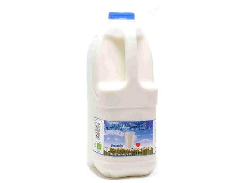 2 Litre Organic Whole Milk | Fresh Milk | Home Milk Delivery Manchester ...