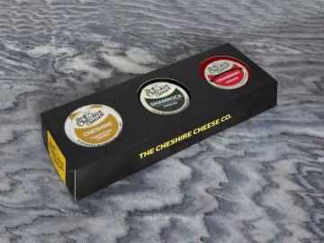 The Festive Trio of Cheshire Cheese Company Truckles