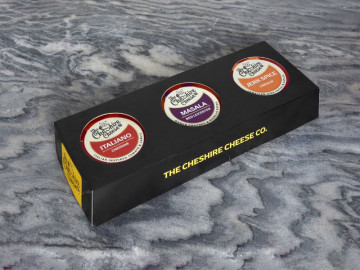 The World Trio of Cheshire Cheese Company Truckles